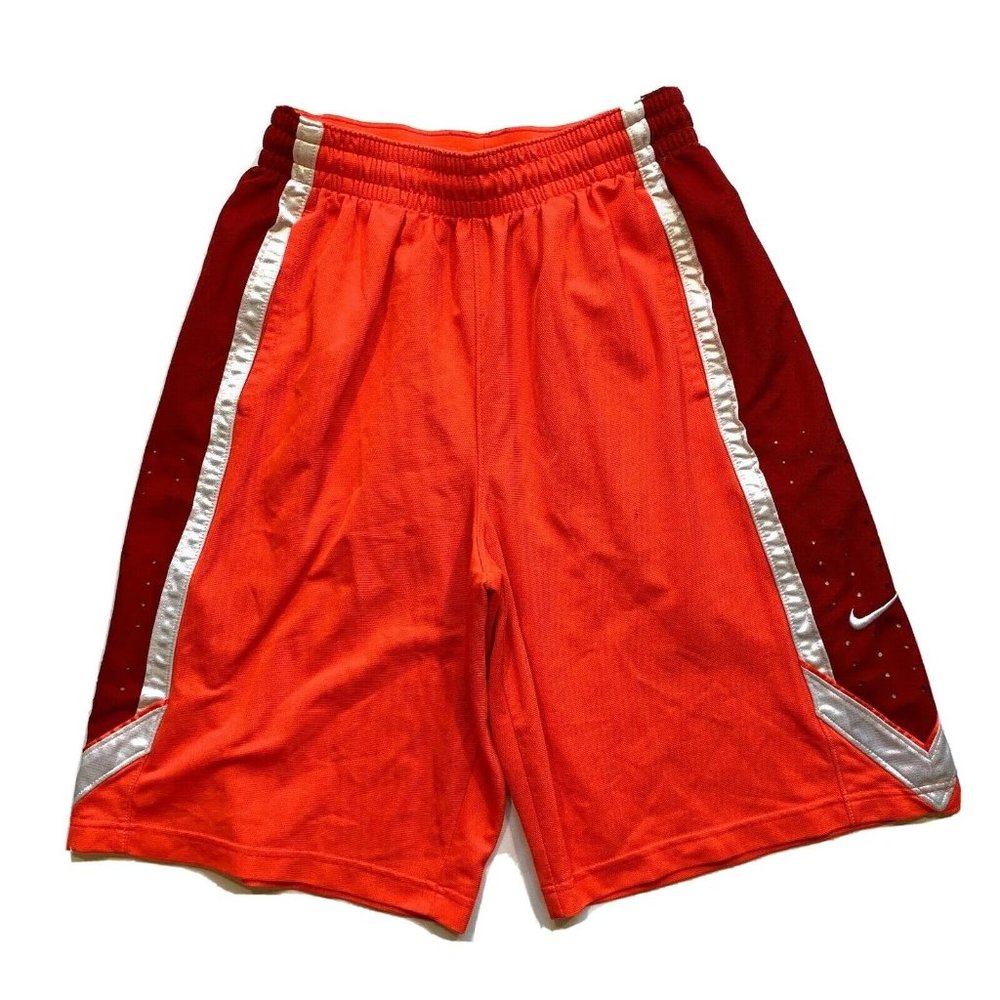 Nike Dri-Fit Athletic‎ Shorts Mens Medium Swoosh Elastic Waist Run Training